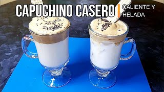 CAPUCHINO CASERO caliente y frio [upl. by Gottwald]