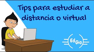 10 TIPS PARA ESTUDIAR A DISTANCIA O VIRTUAL [upl. by Nolyat]