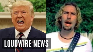 Nickelback Respond to Trump Photograph Meme [upl. by Longerich]