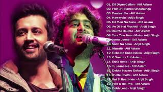 Atif Aslam amp Arijit Singh Best Songs  Bollywood Collection Love Songs 2021  ATIF ASLAM SONGS 2021 [upl. by Brownson]