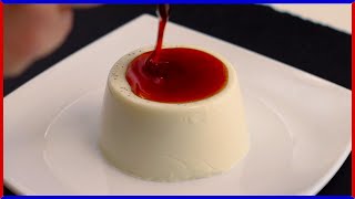 How To Make PANNA COTTA Recipe Original from ITALY [upl. by Enamrahs]