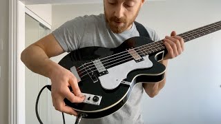 Hofner Ignition Club Bass BLACKits awesome [upl. by Angadreme]