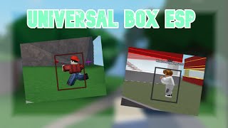 Roblox Script Box ESP Universal FREE Pastebin [upl. by Volin]