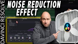 Background NOISE REDUCTION in DaVinci Resolve 17  Audio Effects Series [upl. by Odnumyer]