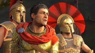 Assassins Creed Odyssey Spartan vs Athenian War No Damage Ultra Settings [upl. by Llennol]