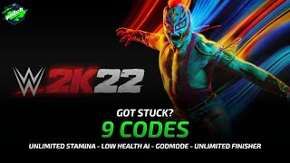 WWE 2K22 Cheats Unlimited Finisher Godmode Easy Kills   Trainer by PLITCH [upl. by Genvieve]