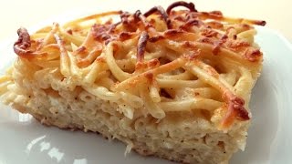 Nudelauflauf Rezept  Mit Käse überbackene Pasta [upl. by Horten]