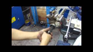 steering gear rack adjustment [upl. by Homer]